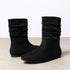 DAMEN FLACHE STIEFELETTEN – MODISCHE KURZSTIEFEL MIT NIEDRIGEM ABSATZ – LÄSSIGE BOOTIES FÜR JEDEN TAG